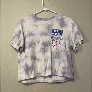Purple Tie-Dye Sailor Moon T-Shirt
